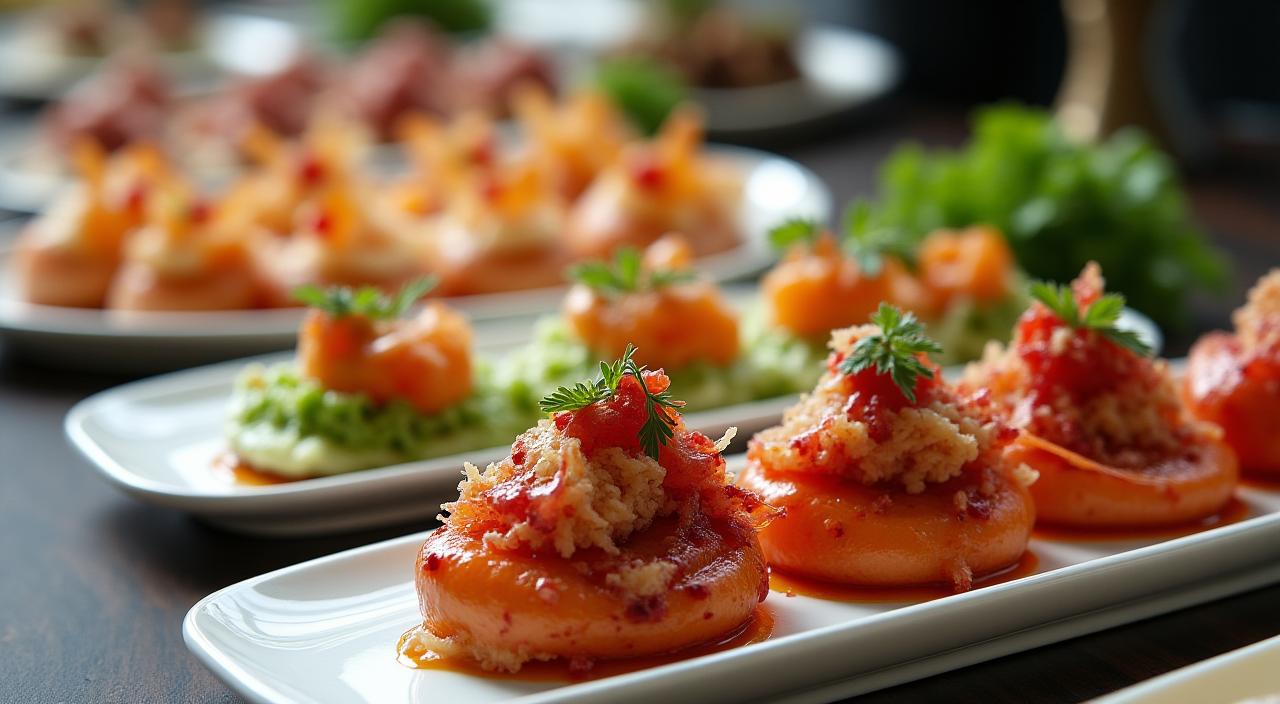 Catering gourmet y gastronomía para eventos